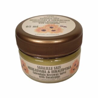 Calendula beeswax salve with eucalyptus